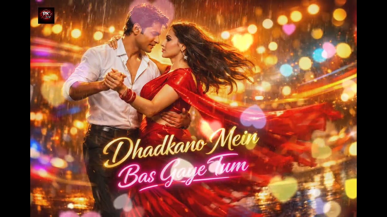 🌹Dhadkano Mein Bas Gaye Tum ❤️ | 90s Bollywood❤️ Romantic Dance Song | Soulful Melody🎧 music 🌹