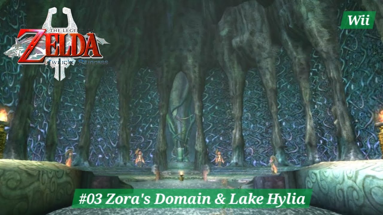 The Legend Of Zelda: Twilight Princess (Wii) #03 Zora's Domain & Lake Hylia