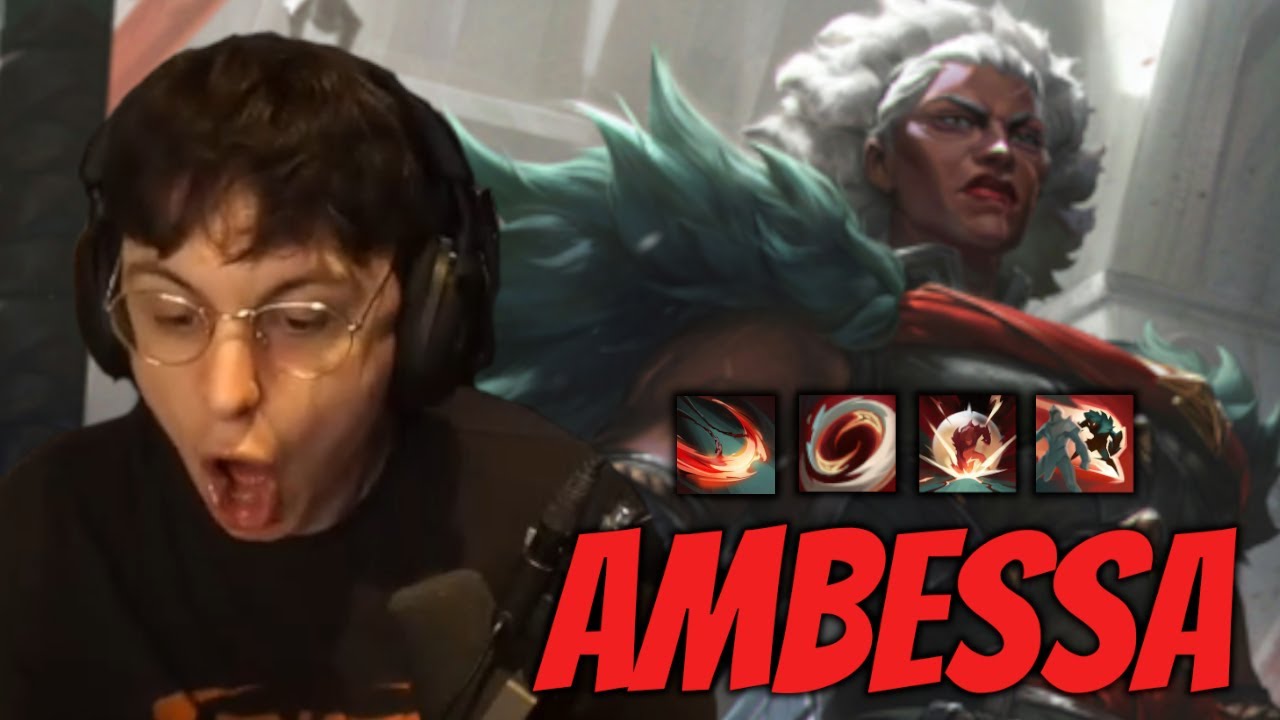 Caedrel Reacts To AMBESSA - NEW LOL CHAMPION
