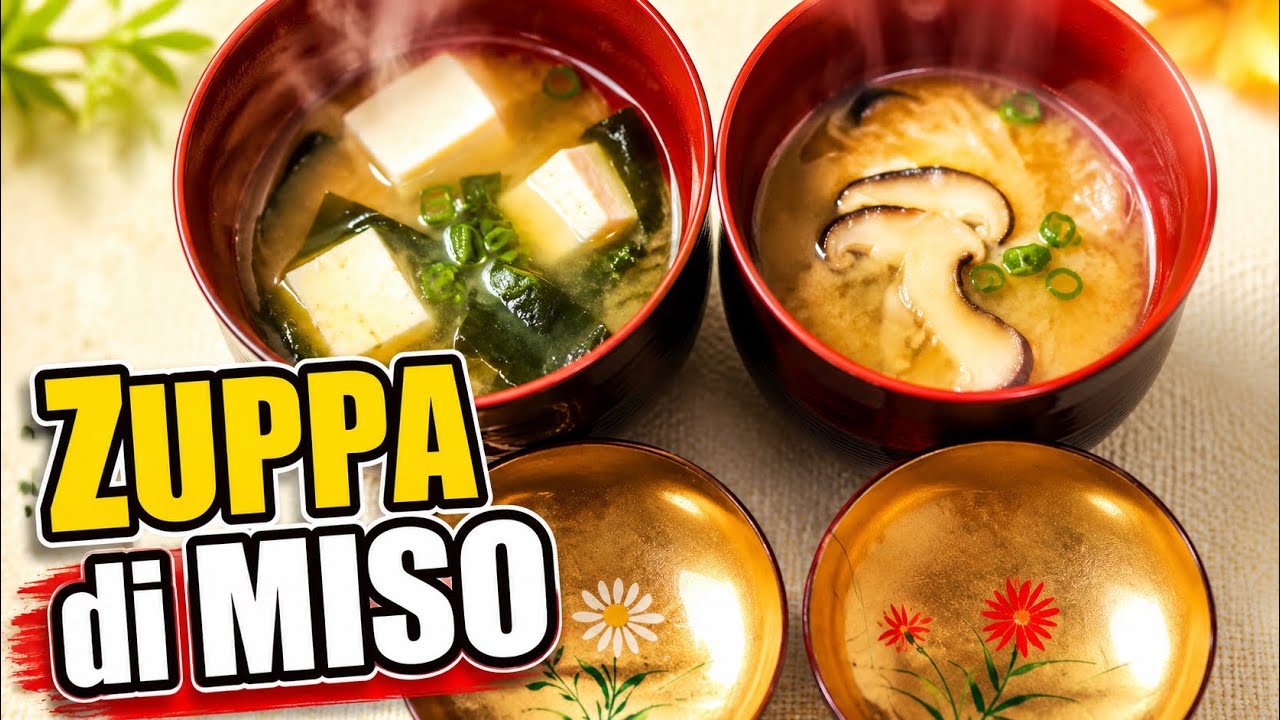 【Cucina giapponese】ZUPPA DI MISO 🇯🇵 COME FARE LA ZUPPA DI MISO 🇯🇵 RICETTA ORIGINALE