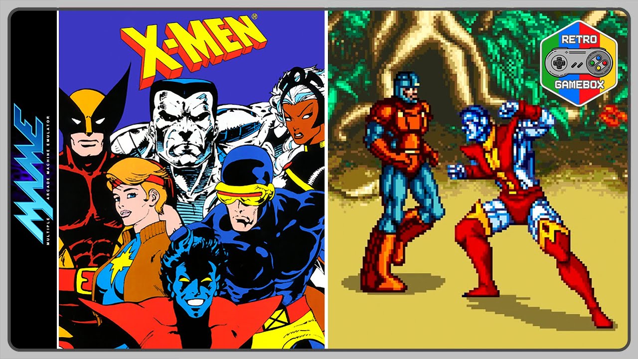 X-Men Arcade by Konami 1992 Gameplay | MAME Full Walkthrough
