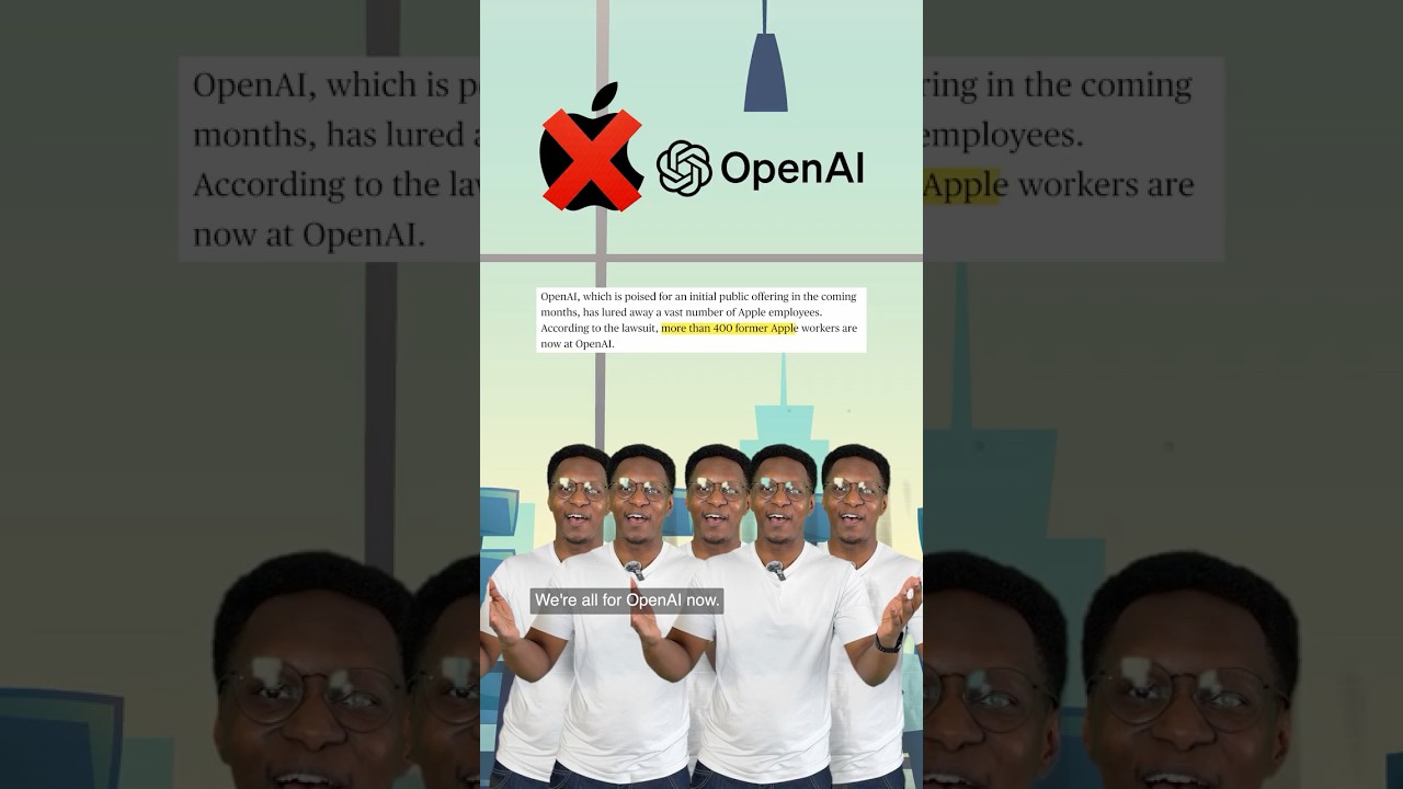 Apple SUES OpenAI for Trade Secret Theft
