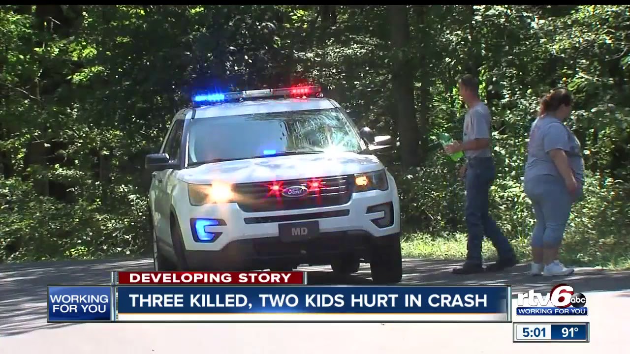 Three adults killed in Morgan County crash, two children survived