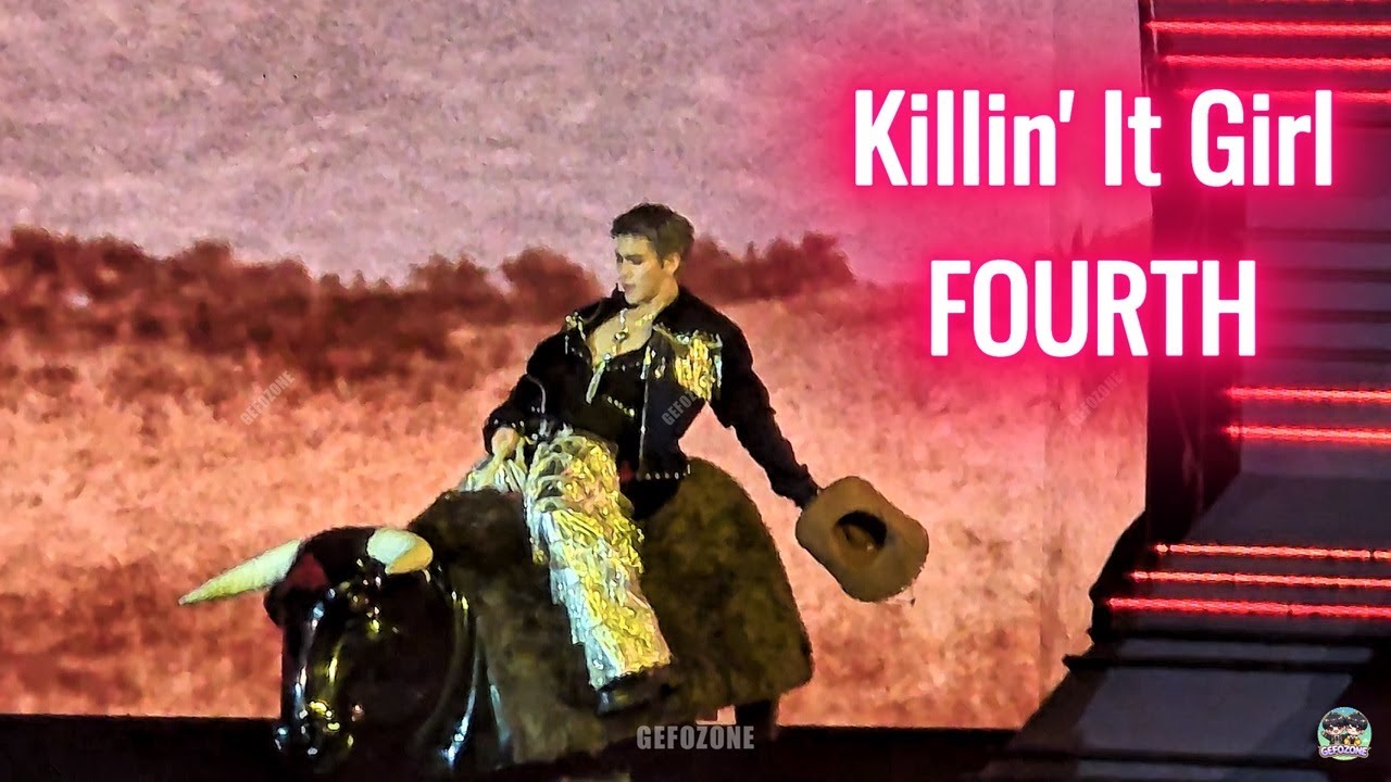 Killin It Girl - FOURTH ❤️ขี่วัวกระทิงต้องเซ็กซี่ขนาดนี้ 🔥🔥🫠🫠❤️❤️ #GFAWAKEConcertD1 #GFAWAKEConcert