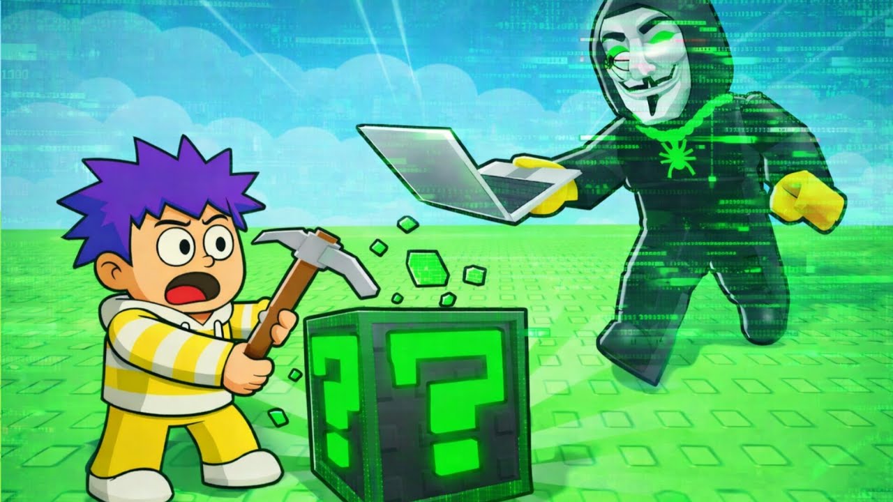 WOW AKU DAPAT BRAINROT OG DI ADMIN ABUSE KALI INI! Break the Lucky Block Indonesia #3