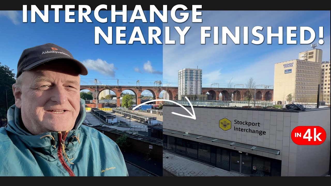 STOCKPORT INTERCHANGE NEARLY FINISHED | Greater Manchester Building Boom