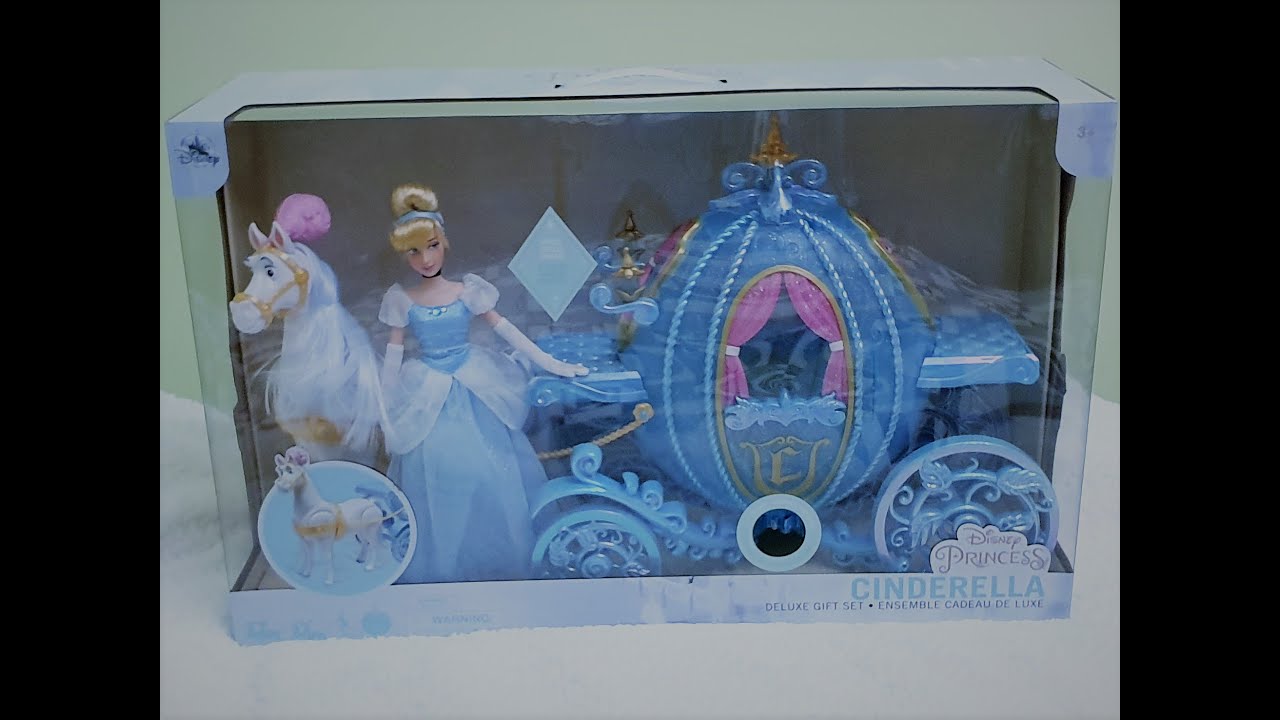 ✨💖🦋Wow Breathtaking Cinderella Deluxe Gift Carriage Set ShopDisney Exclusive Unboxing & Review! 🌸✨💖