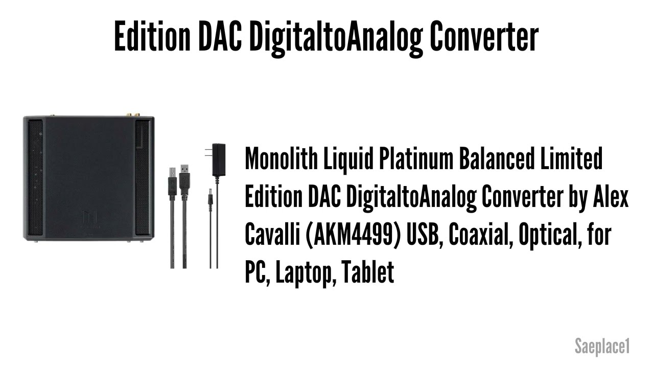Edition DAC Digital‑to‑Analog Converter 2023