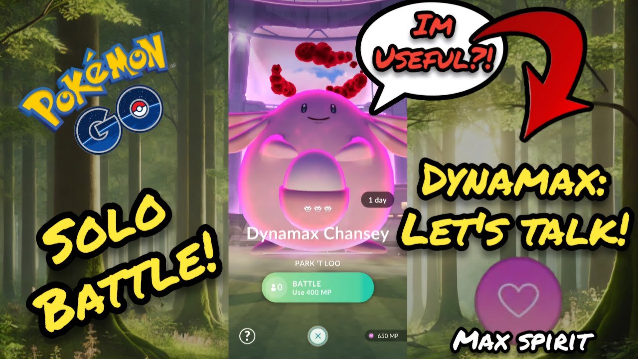 Полезен ли Динамакс Ченси? ВОТ ПОЧЕМУ! &mdash; Одиночный бой &mdash; Pok&eacute;mon Go