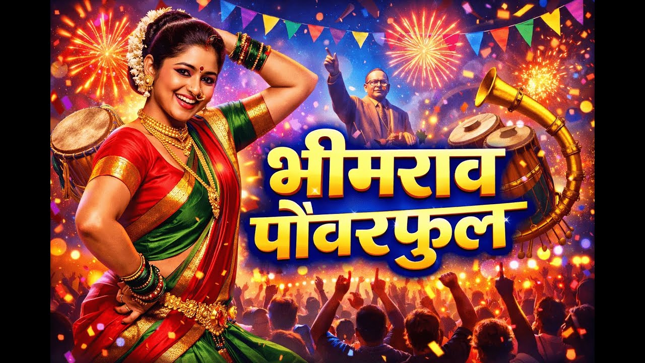 Bhimrao Powerful - Marathi Dance Song | Lavani Style | Official Video @kadubaikharatsinger