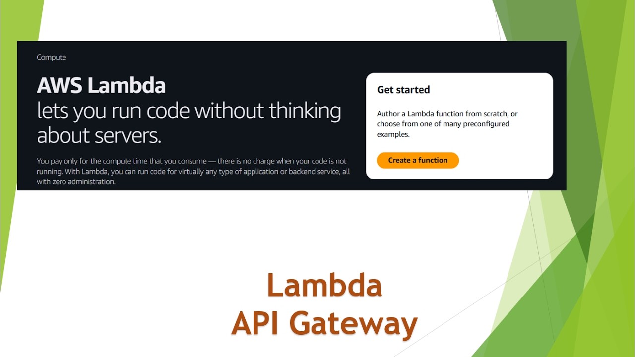 Lambda + API Gateway + HTTP Service
