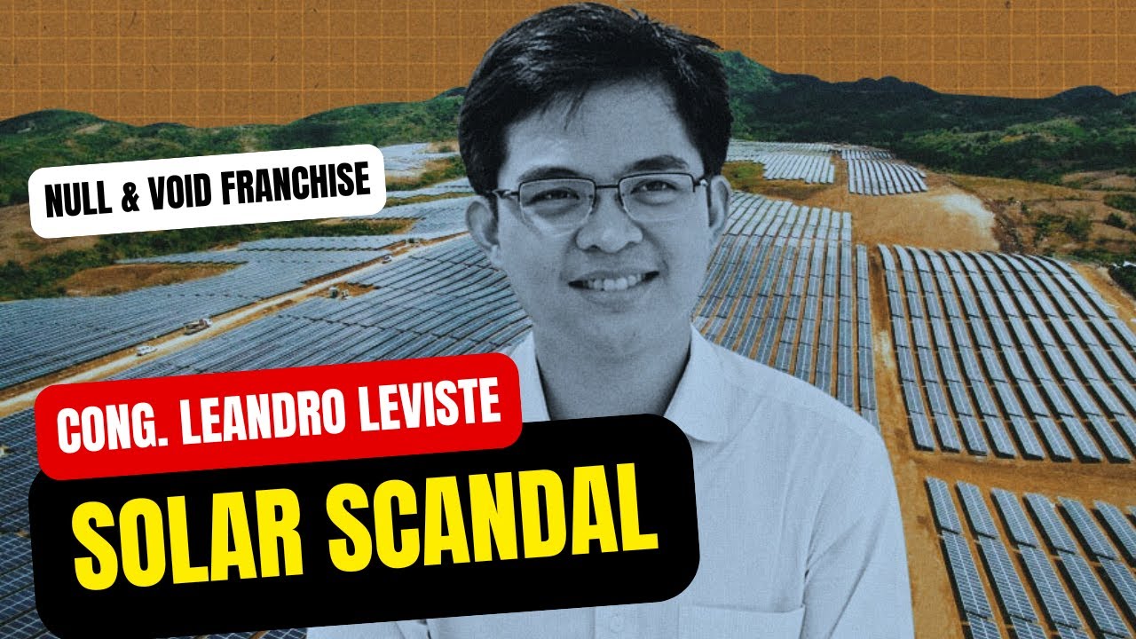 LEVISTE SOLAR FIRM VIOLATES FRANCHISE OWNERSHIP RULES. IPSO FACTO REVOKED? #attybuenoexplains