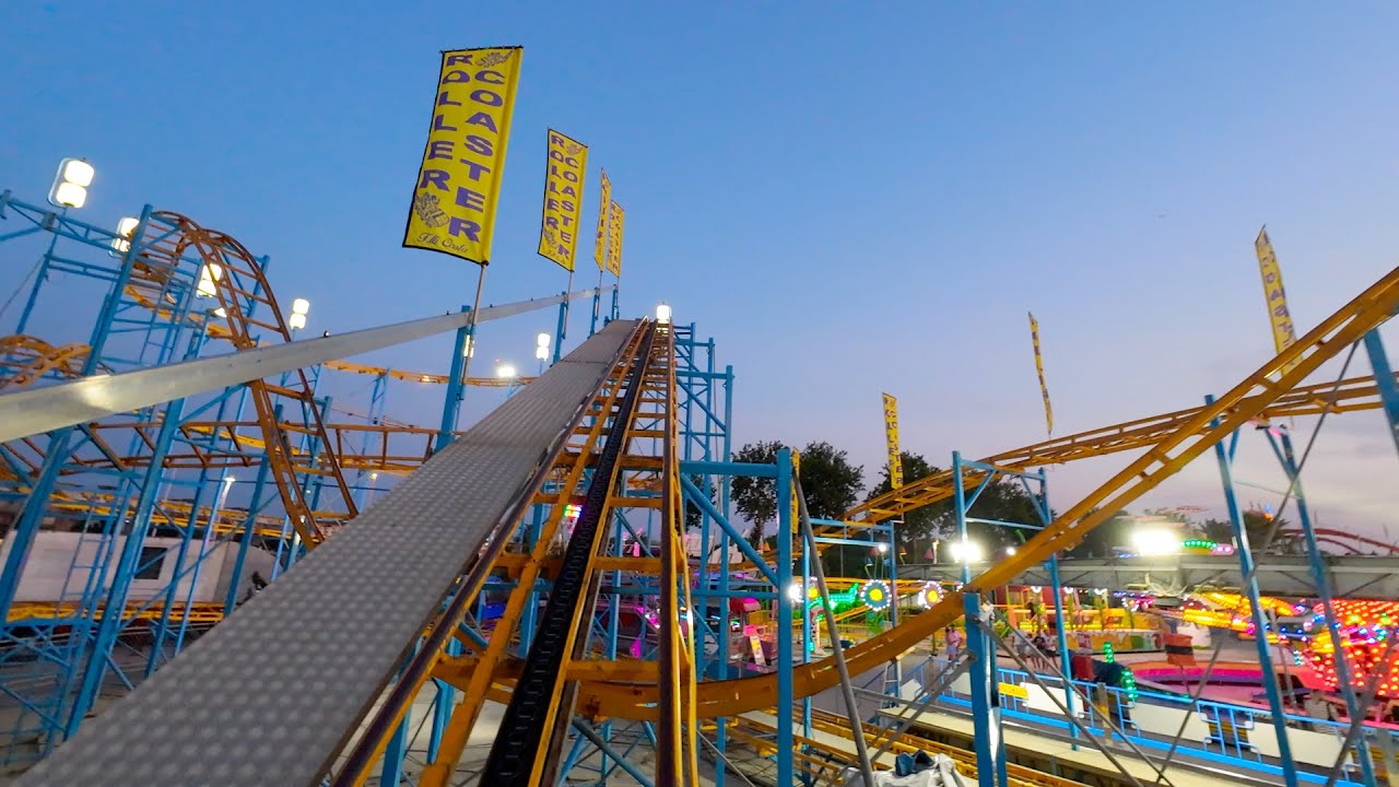 Roller Coaster Onside POV @ New Jesolandia