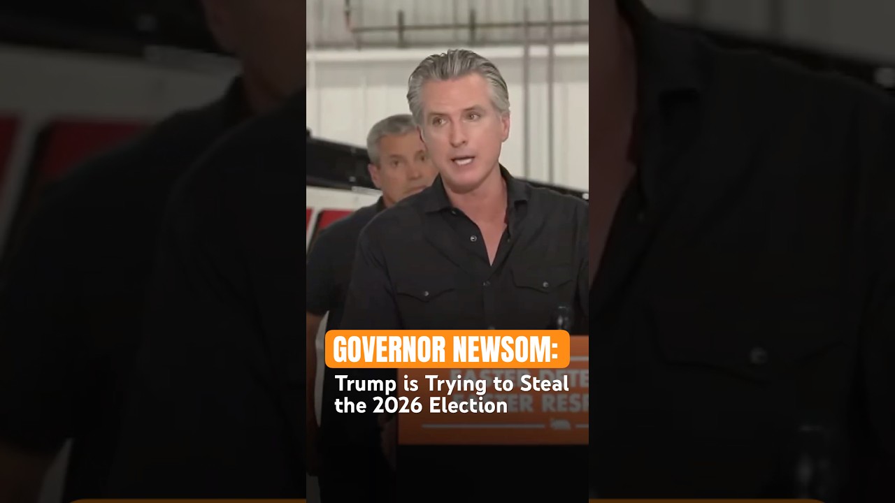 Governor #Newsom: #Trump is Trying to Steal the #2026Election  #shorts #california #election #news