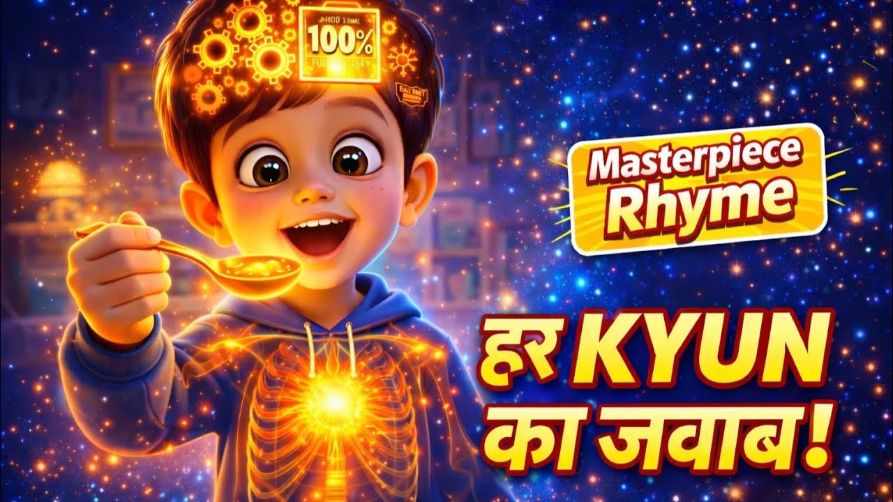 Kyun? Kyun? Kyun? ❓Children's Why Song | Parents vs Kids Logic | Fun 3D Animated Song | Akku Yashi 