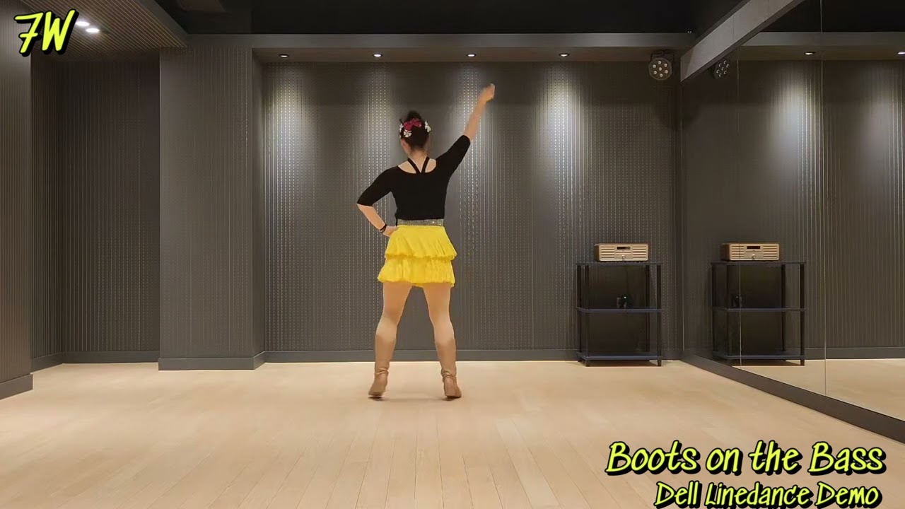 Boots on the Bass Linedance/부츠 온 더 베이스/Improver/초중급/#DellLinedance#LDQK#성남분당지부