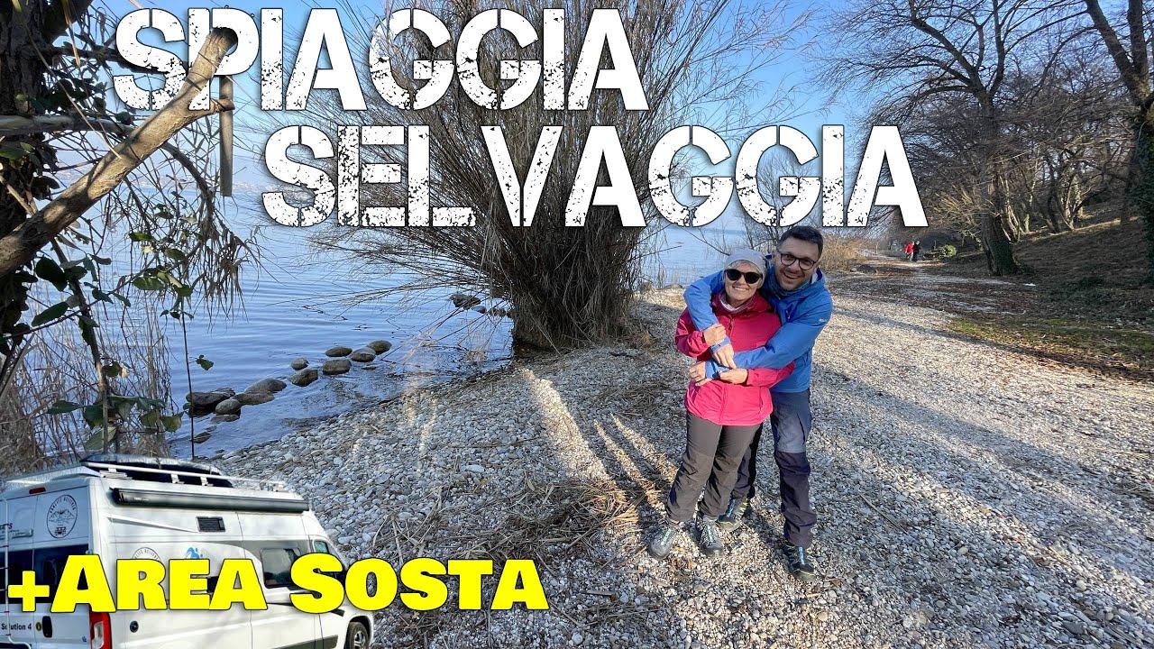 Basso GARDA in CAMPER 🚐 AREA SOSTA di Desenzano  🥾 Trek Desenzano - Padenghe - Moniga