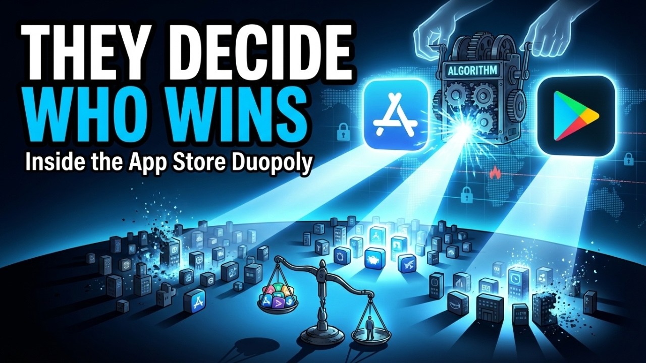 Two Companies Control the Entire App Economy (Apple & Google).