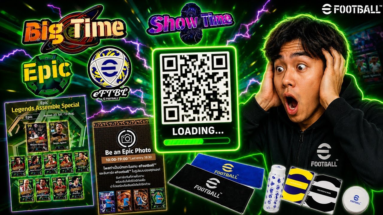 Ładowanie kodu QR😱Wycieki DARMOWYCH NAGR&Oacute;D EPIC🔥 AKTUALIZACJA | Aktualizacja eFootball 2026