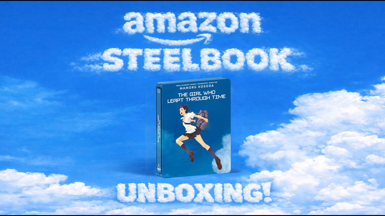 The Girl Who Leapt Through Time (Amazon Exclusive) 4K Blu-Ray Steelbook Unboxing and Review!