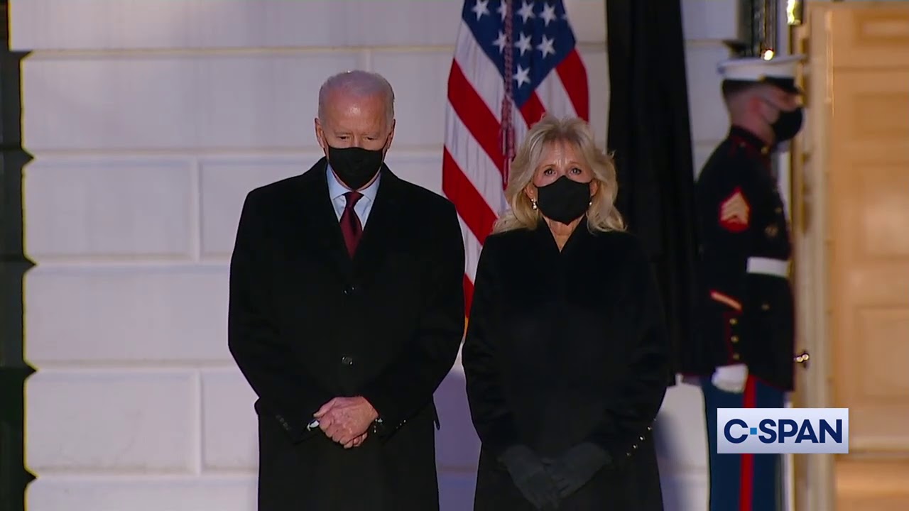 White House Moment of Silence for 500,000 U.S. COVID-19 Deaths