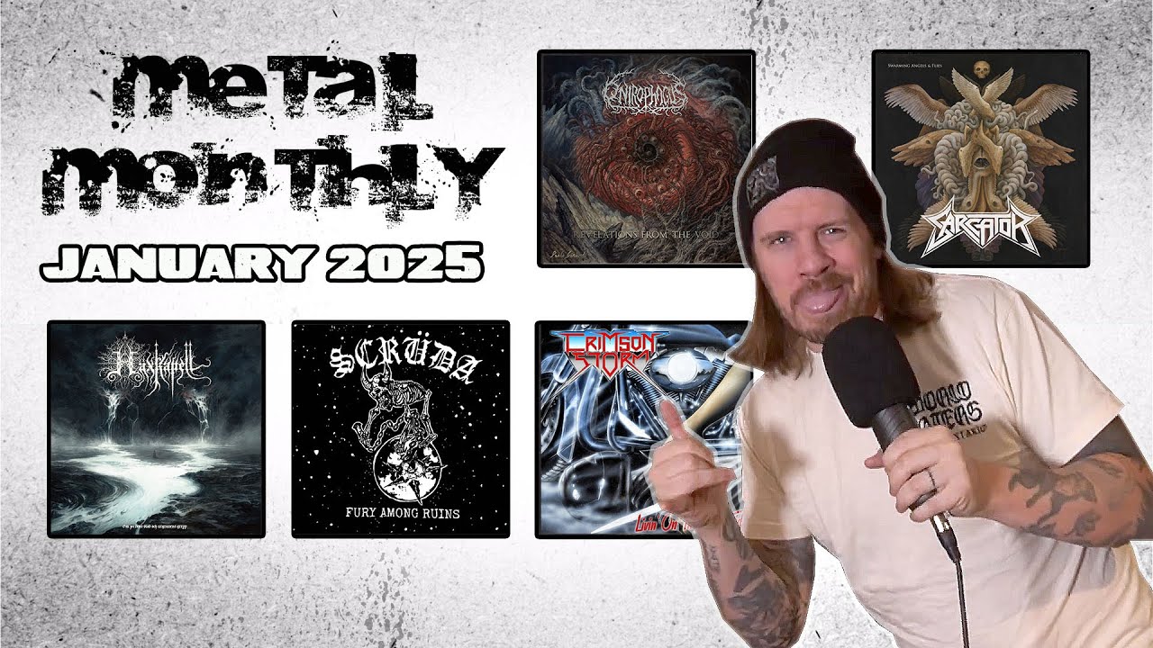 METAL MONTHLY JANUARY 2025 Featuring: Onirophagus, Sarcator, H&auml;xkapell, Scr&uuml;da, Crimson Storm