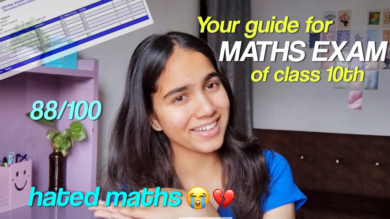 I wasn't really bright at maths and still managed to score 88/100 ⭐📑  Here's HOW? Score 95+ 💯