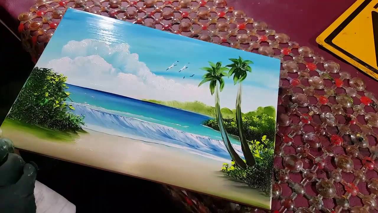 Finger paint "Riviera Maya"