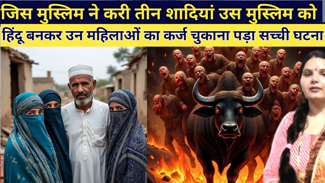 जिस मुस्लिम ने करी तीन शादि उस मुस्लिम को कर्ज चुकाना पड़ा हिंदू बनकर जानिए पूरी घटना emotional st