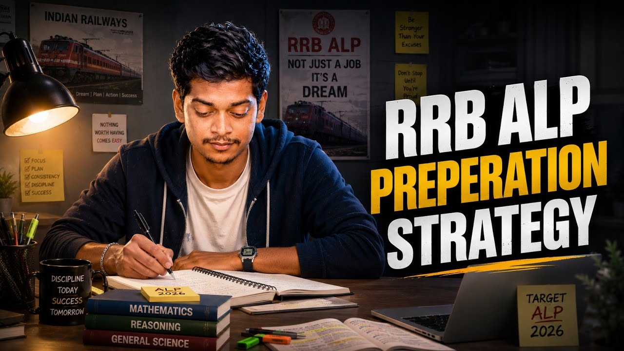 🚆RRB ALP 2026 Preparation Strategy | Complete Roadmap for Beginners | RAILWAY JOBS🚂 