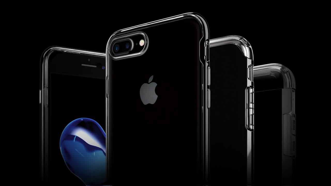 Spigen iPhone 7 & 7 Plus Jet Black Case Collection