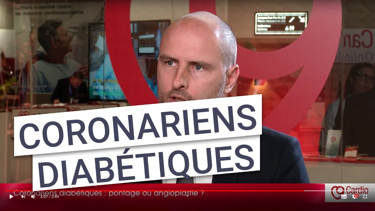 Coronariens diabétiques : pontage ou angioplastie ? - JE SFC 2019