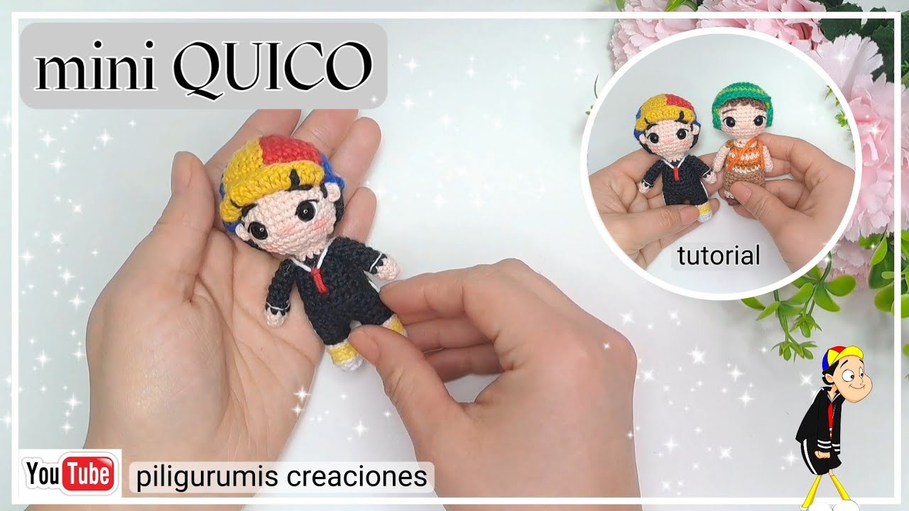 Mini Quico amigurumi ( colección la vecindad del chavo ) ✅️