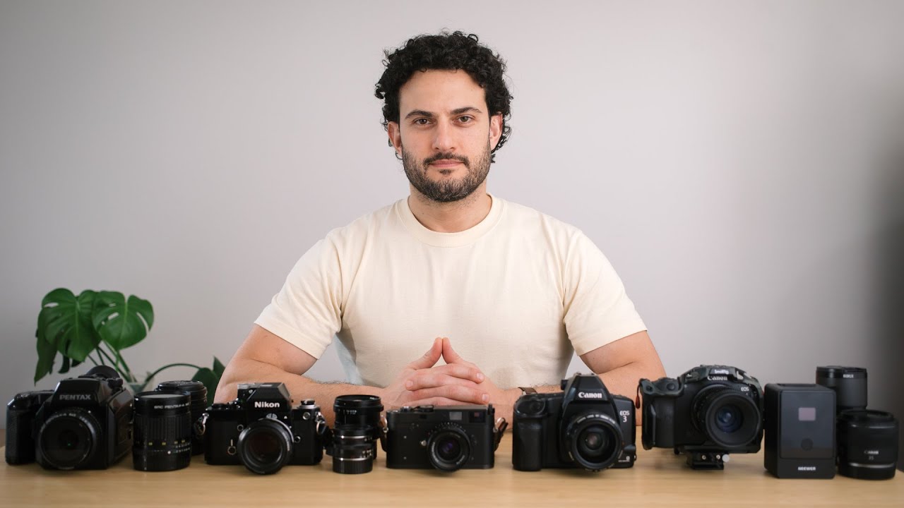 My camera gear collection 2025 - film & digital