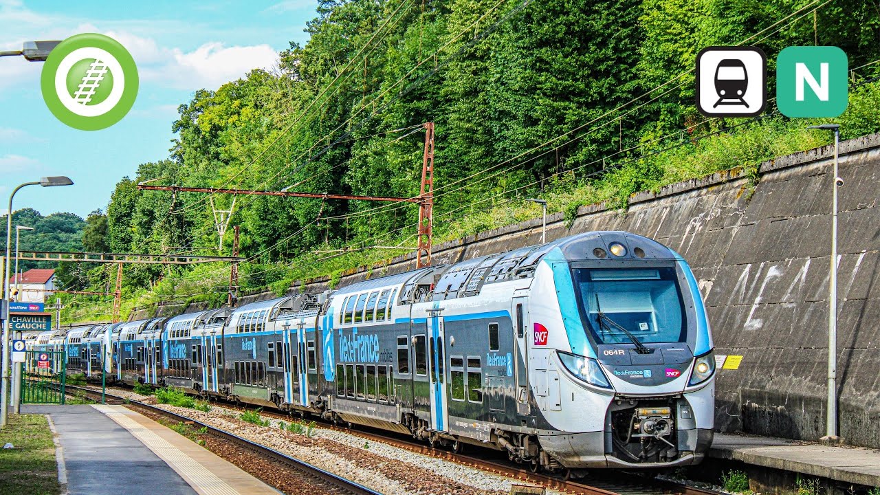 Open Rails - Avec la Regio2N sur la navette Sèvres - Paris du Transilien N
