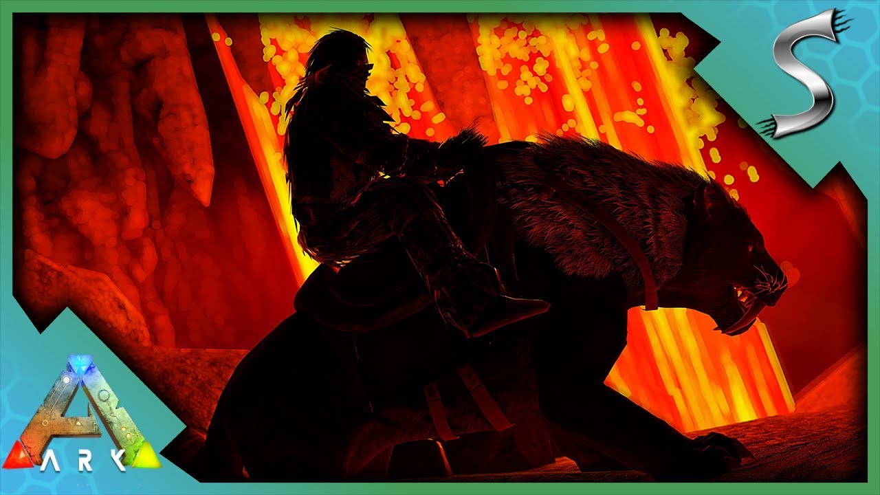 LAVA CAVE EXPLORATION & APEX DROP HUNTING! - Ultimate Ark [E17 - The Island]