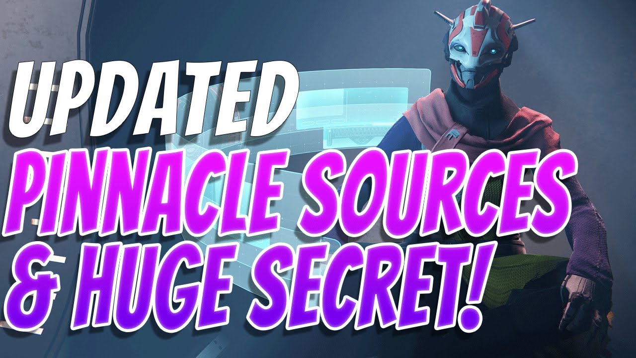 UPDATED PINNACLE SOURCES! Massive Secret Found! Factions! (Spoiler Warning Before I Talk About Them)