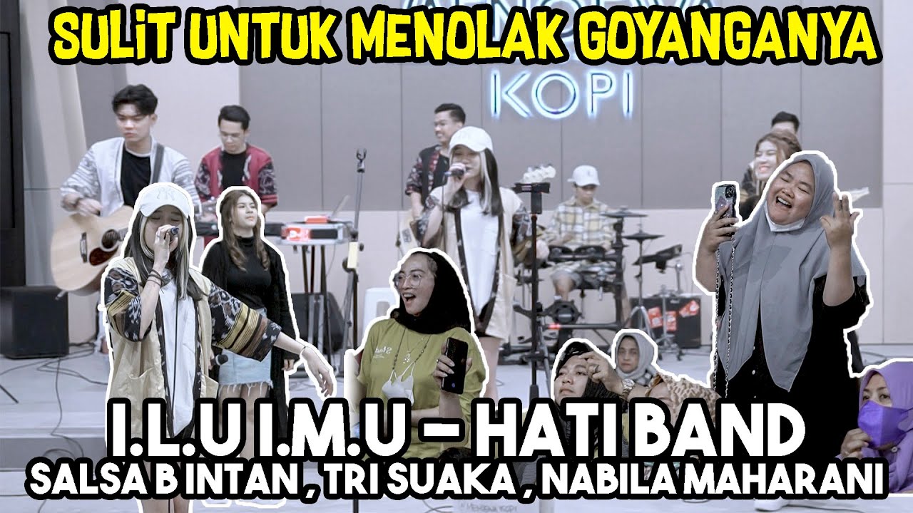 Di Goyang Salsha Bintan I L U I M U   HATI BAND LIVE NGAMEN SALSA B INTAN