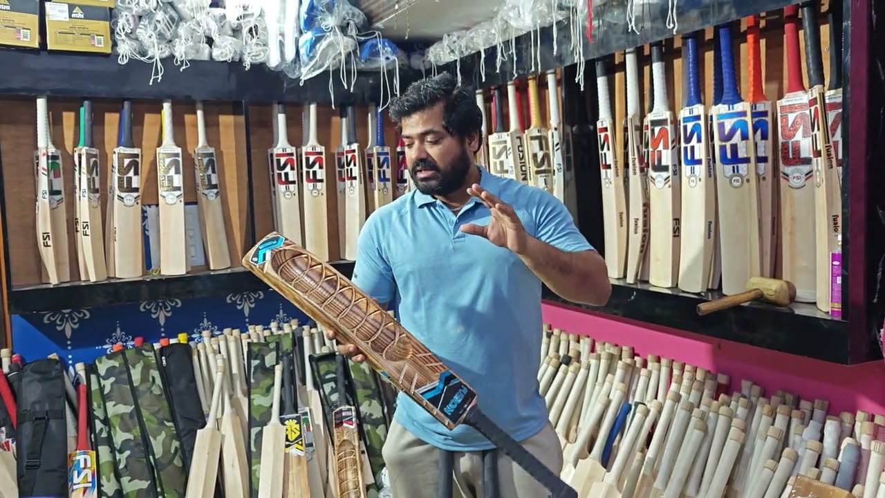 Kashmiri Willow Tennis bat Tripple Blade, Hard Press, WhatsApp -9560433189