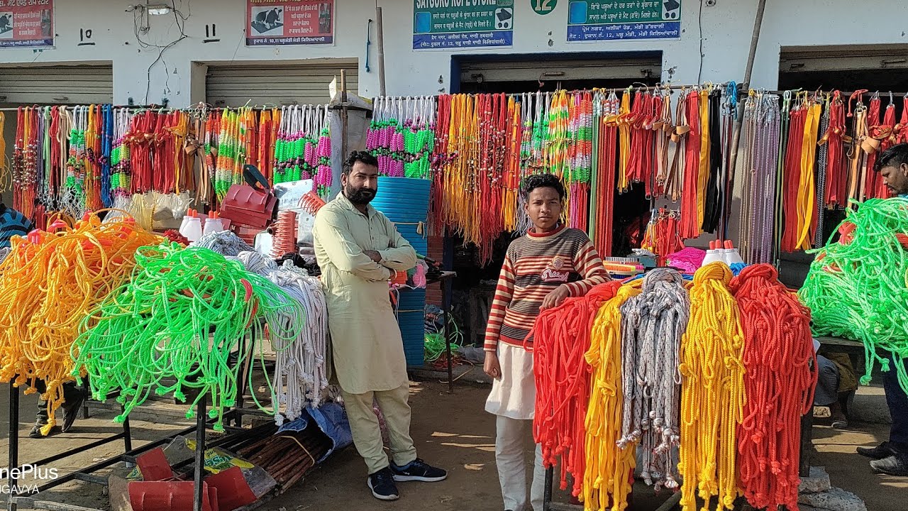 (478) यहां से खरीदें पशुओं के लिए नए डिजाइन की मोहरी रस्सी। Mandi Dabwali