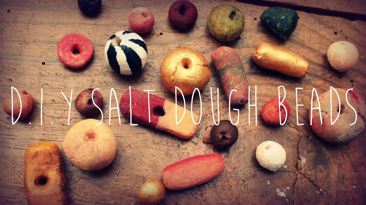 D.I.Y Salt Dough Beads
