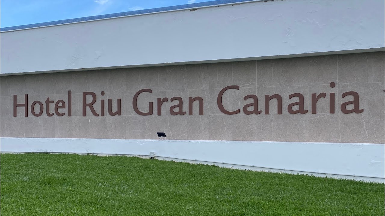 Einmal durch den Speisesaal. (Mittagessen) RIU Gran Canaria