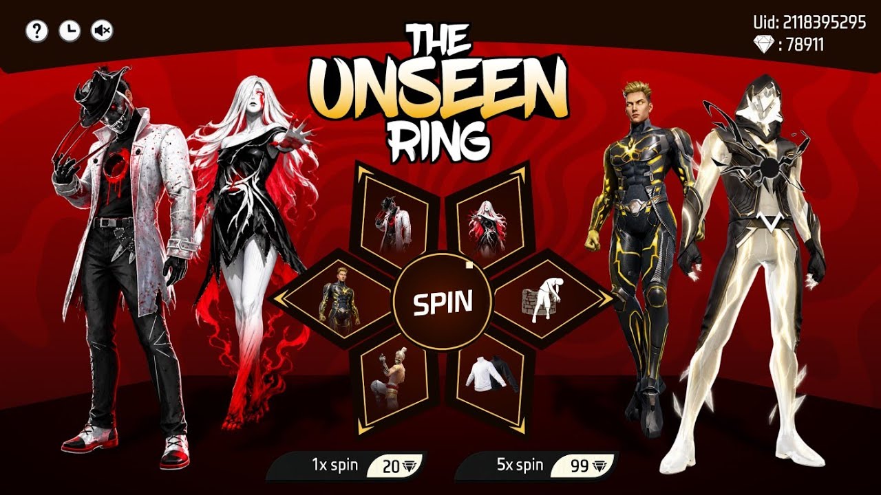 Ob55 Unseen Ring Event Free Fire | New Event Free Fire Bangladesh Server | Free Fire New Event