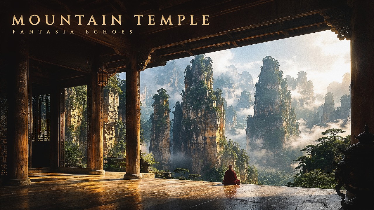 Sacred Mountain Temple - Peaceful Healing Music for Meditation & Deep Relaxation