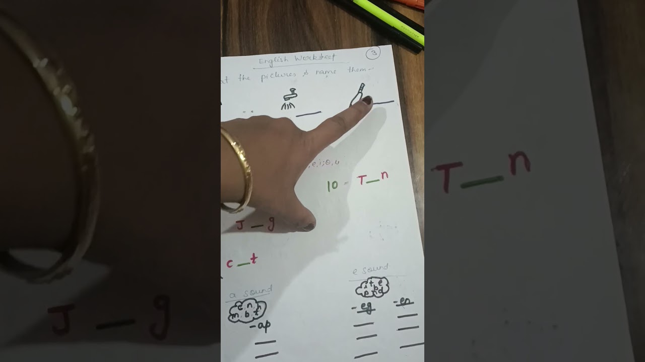 english practice papers for kids