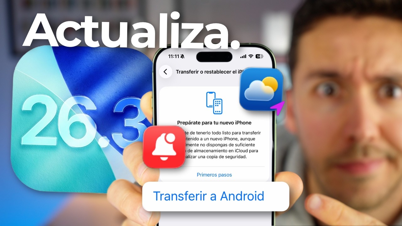 iOS 26.3 SALE HOY, actualización IMPORTANTE con +10 NOVEDADES para iPhone 🔥