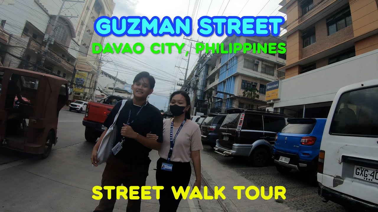 Street Walking Tour: Guzman Street, Davao City, Philippines