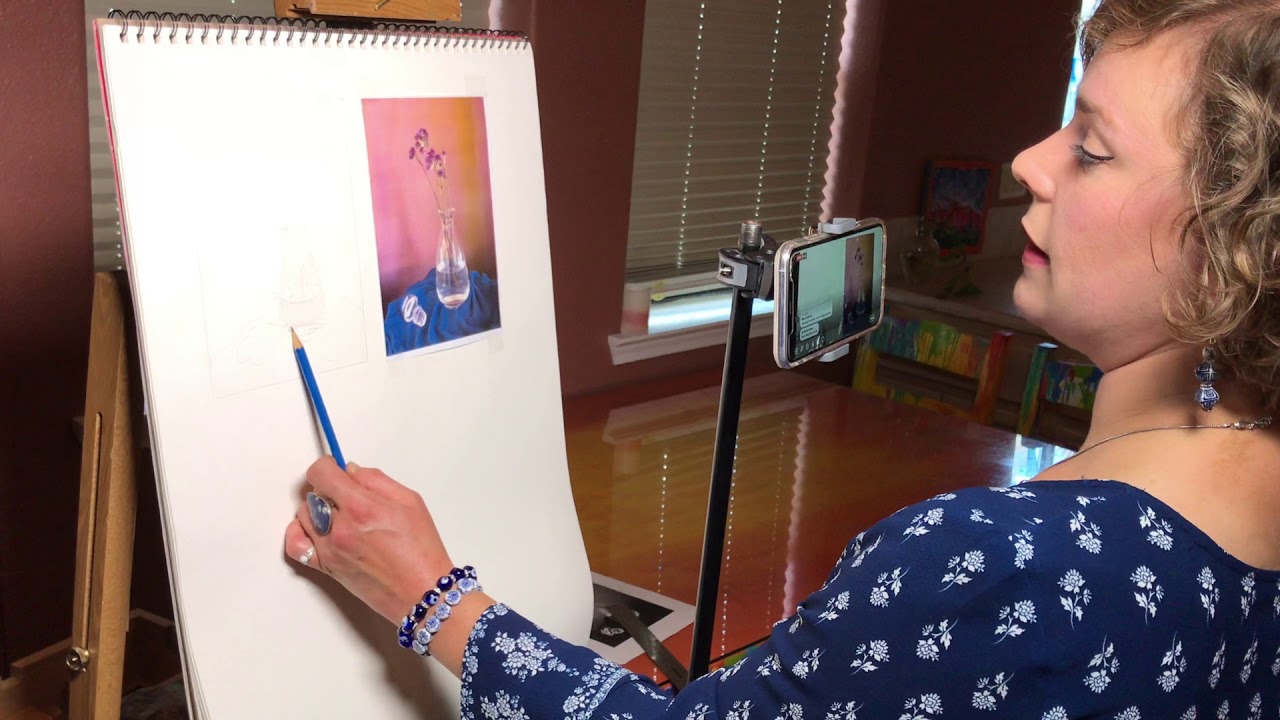 Drawing Still Life: How to Draw a Vase Tutorial