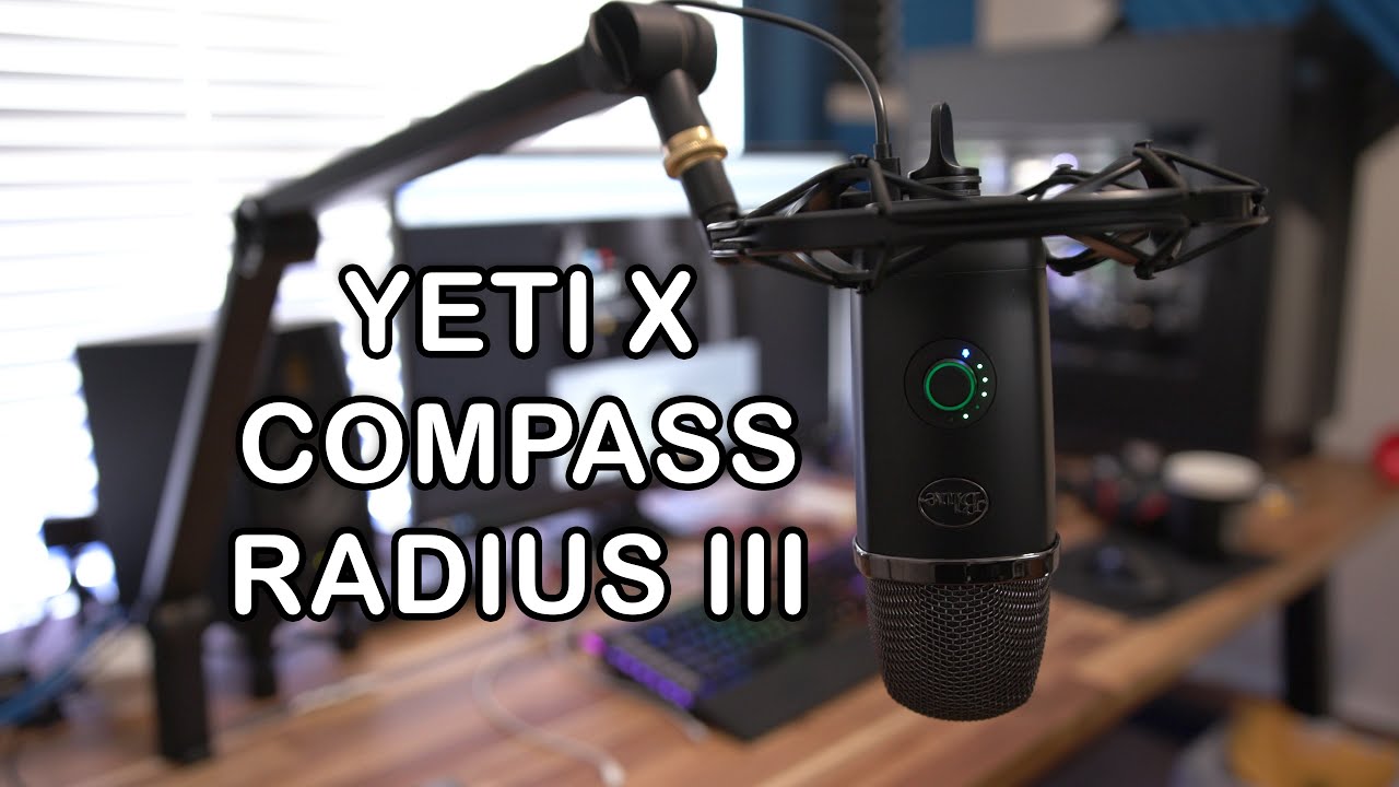 Blue Yeti X & Compass Arm Unboxing & First Impressions