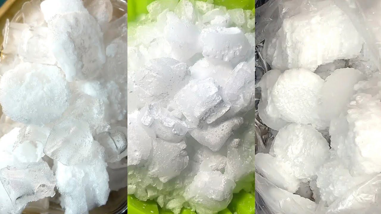 CARBONATED ICE EATING / ICE EATING